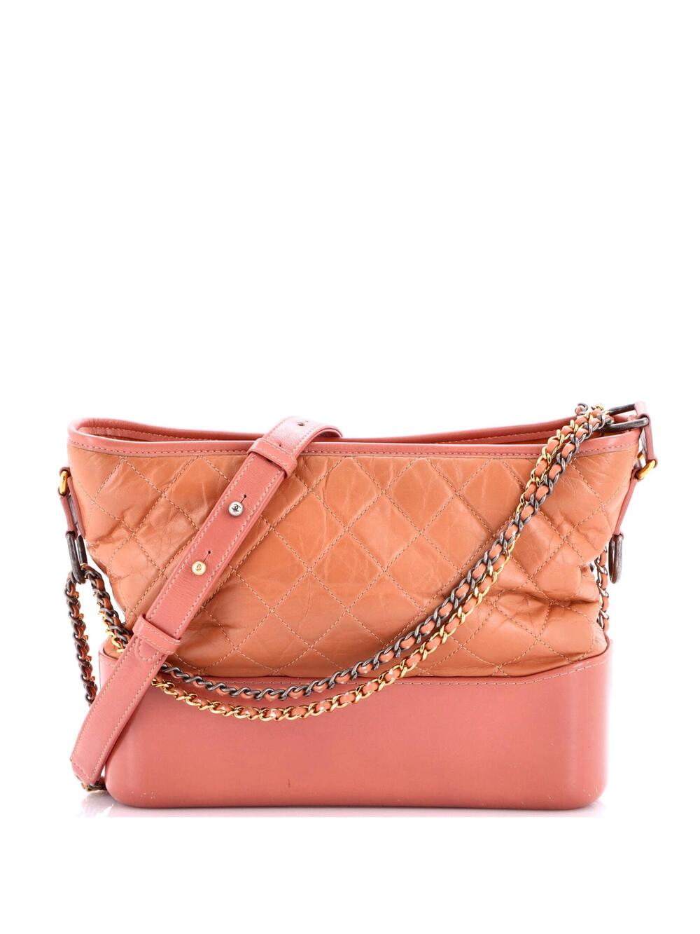 Chanel Gabrielle Hobo Quilted Aged #255215C24B
